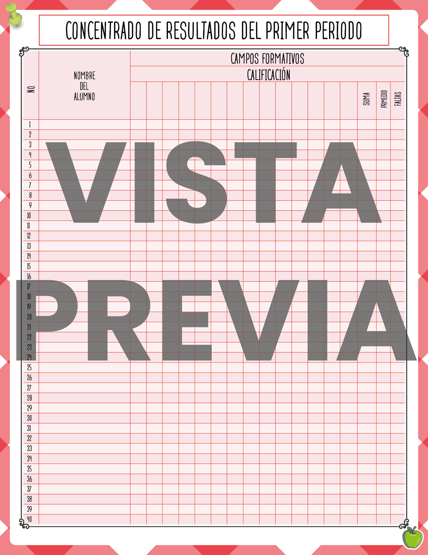 Agenda Roja MAESTRO Primaria Ciclo Escolar 2024 - 2025 en PDF