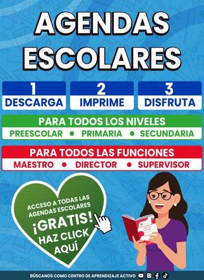 Acceso a Todas las Agendas Escolares Gratuitas