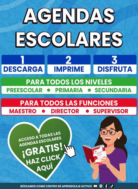 Acceso a Todas las Agendas Escolares Gratuitas