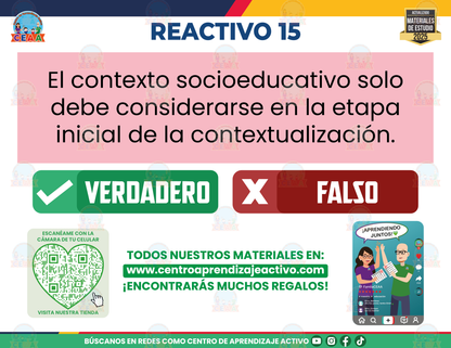 Cuadernillo de Estudio - Hacia la Integración Curricular. Los Procesos de Contextualización y Codiseño de Contenidos Fascículo 2 - Verdadero o Falso