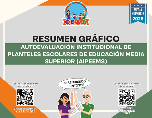 Resumen Gráfico: AUTOEVALUACIÓN INSTITUCIONAL DE PLANTELES ESCOLARES DE EDUCACIÓN MEDIA SUPERIOR (AIPEEMS) - Media Superior