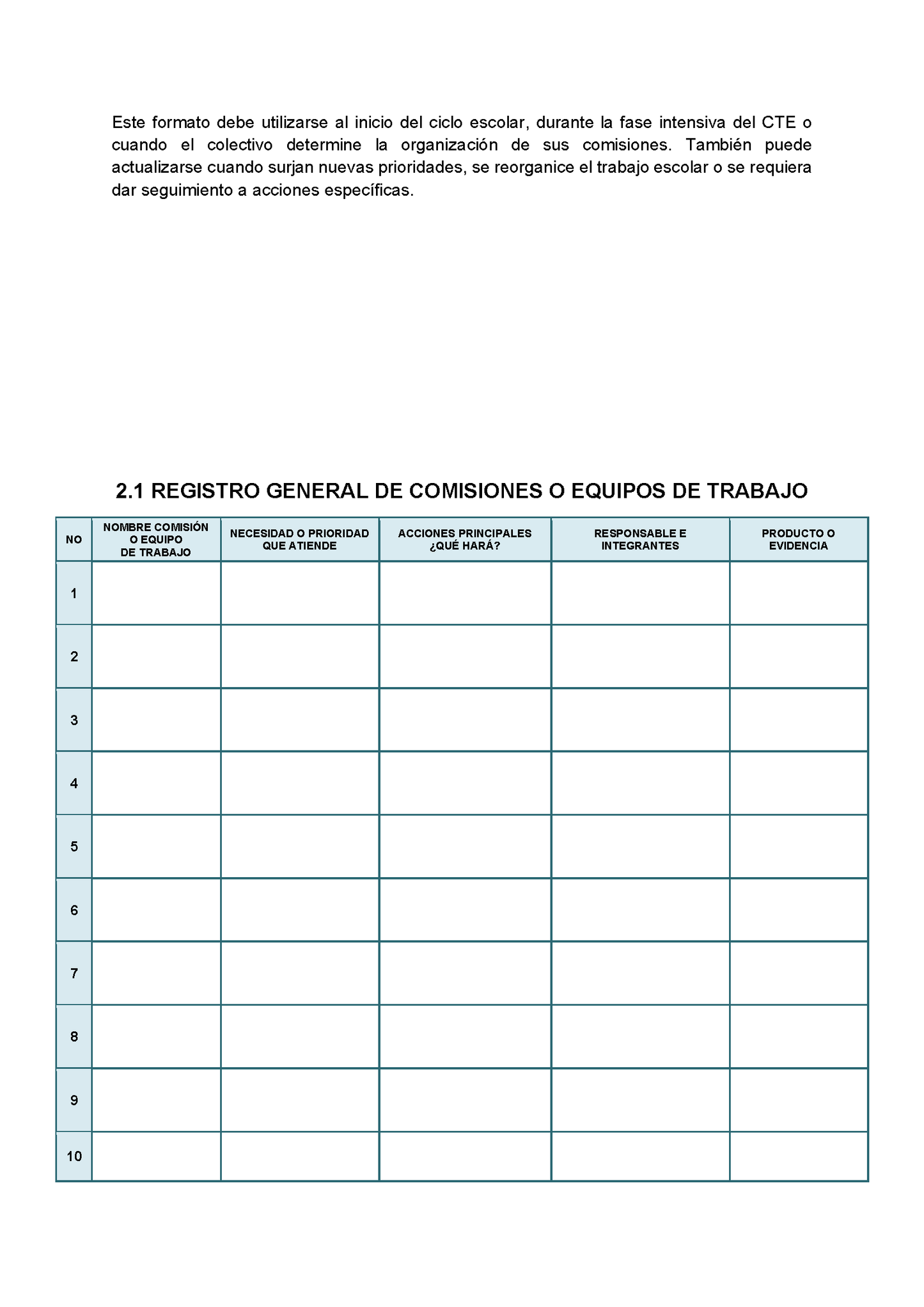 BITÁCORA PARA LA ORGANIZACIÓN Y SEGUIMIENTO DEL CONSEJO TÉCNICO ESCOLAR editable en Word