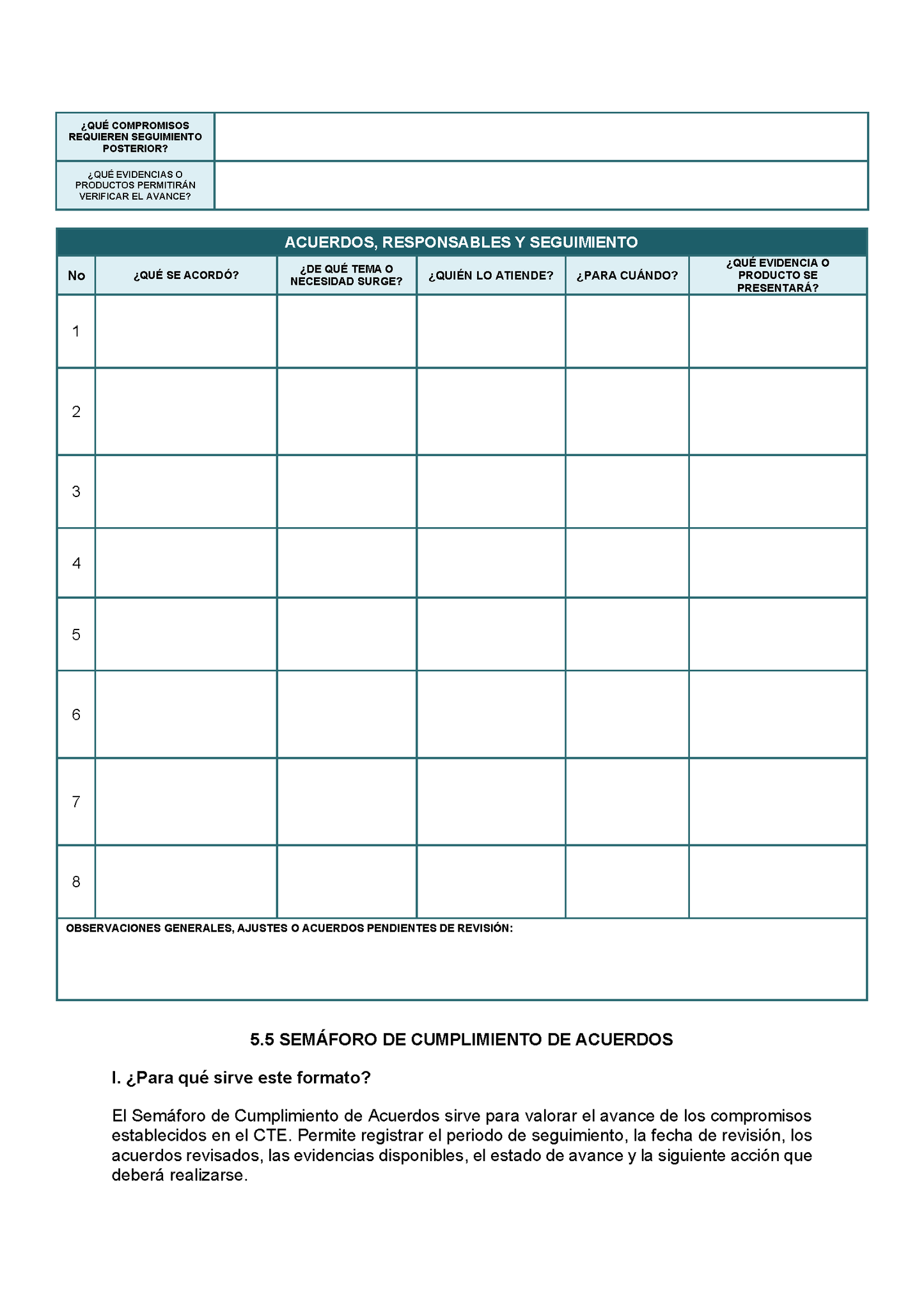BITÁCORA PARA LA ORGANIZACIÓN Y SEGUIMIENTO DEL CONSEJO TÉCNICO ESCOLAR editable en Word
