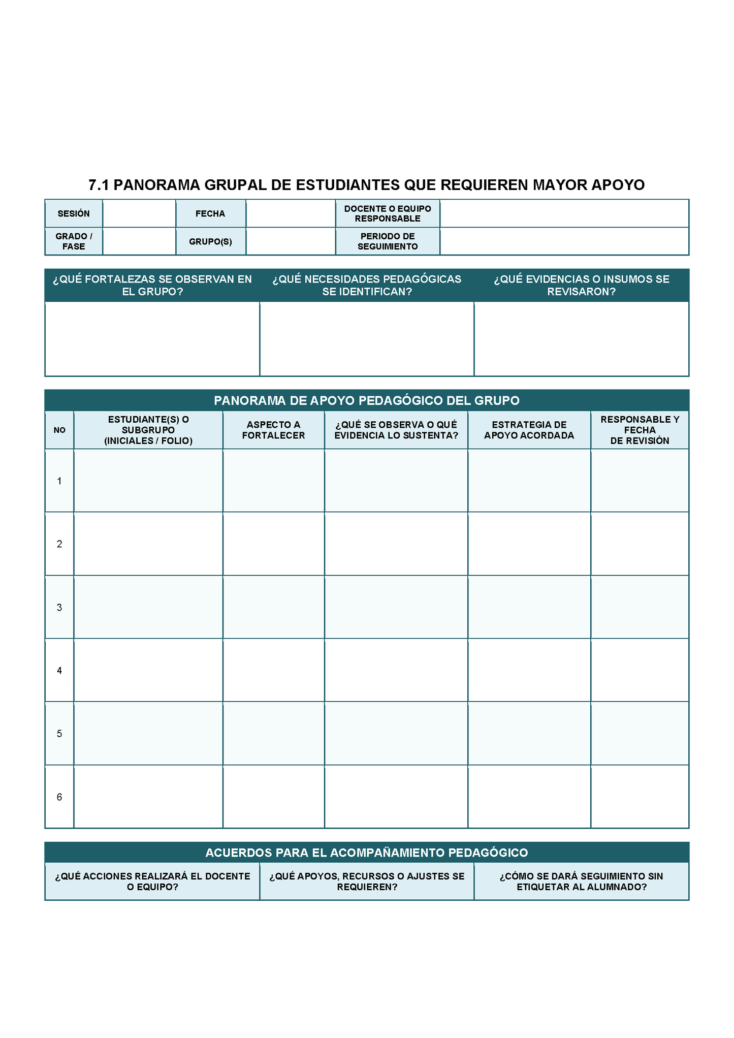 BITÁCORA PARA LA ORGANIZACIÓN Y SEGUIMIENTO DEL CONSEJO TÉCNICO ESCOLAR Editable en Word
