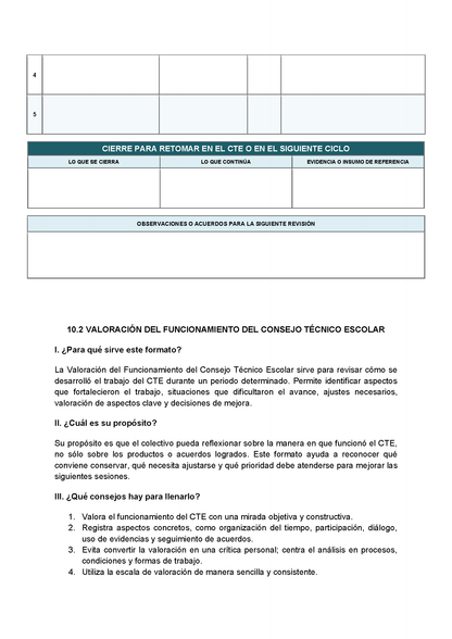 BITÁCORA PARA LA ORGANIZACIÓN Y SEGUIMIENTO DEL CONSEJO TÉCNICO ESCOLAR editable en Word