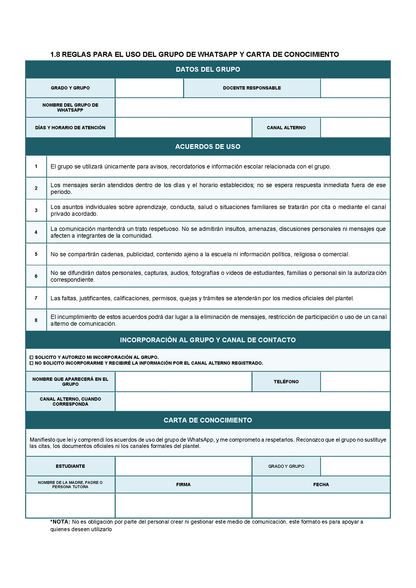 BITÁCORA PARA LA ORGANIZACIÓN Y SEGUIMIENTO PARA LA ATENCIÓN A MADRES Y PADRES DE FAMILIA Editable en Word