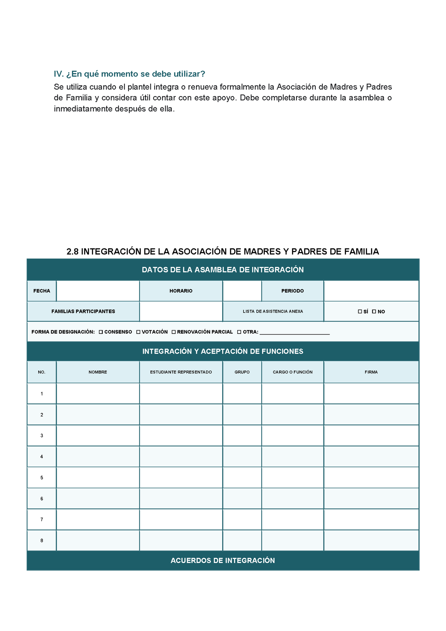 BITÁCORA PARA LA ORGANIZACIÓN Y SEGUIMIENTO PARA LA ATENCIÓN A MADRES Y PADRES DE FAMILIA Editable en Word