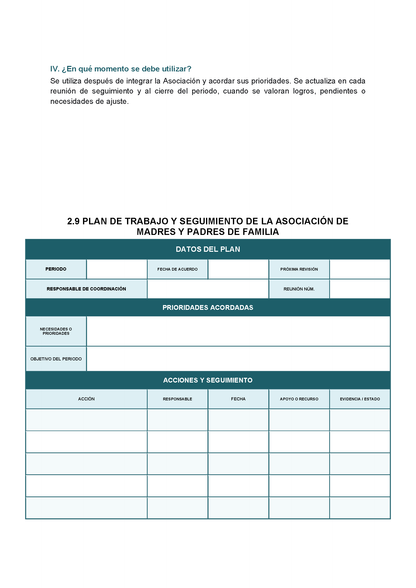BITÁCORA PARA LA ORGANIZACIÓN Y SEGUIMIENTO PARA LA ATENCIÓN A MADRES Y PADRES DE FAMILIA Editable en Word