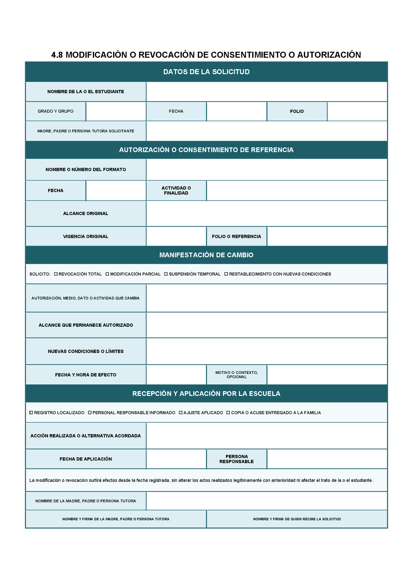 BITÁCORA PARA LA ORGANIZACIÓN Y SEGUIMIENTO PARA LA ATENCIÓN A MADRES Y PADRES DE FAMILIA Editable en Word