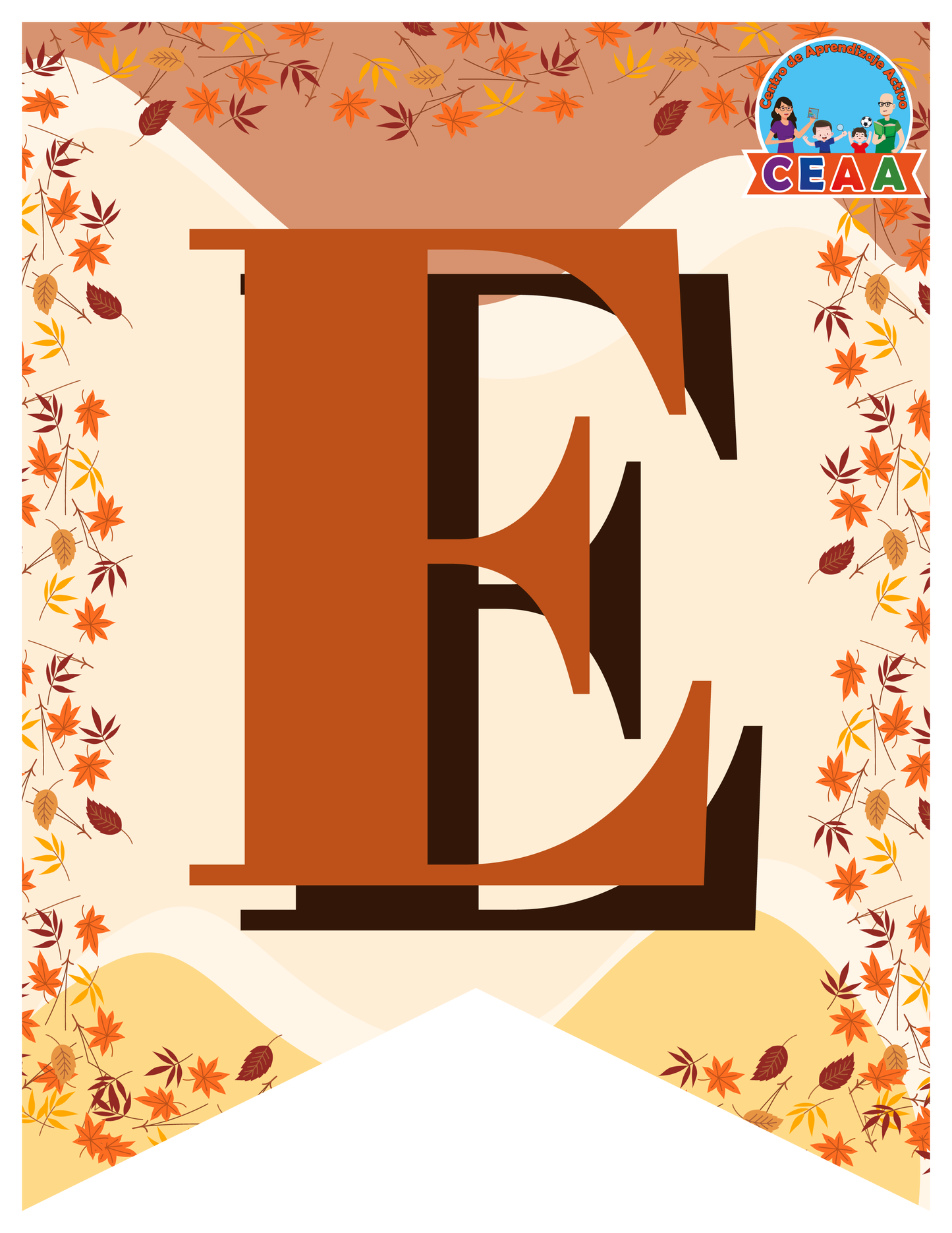 Banderín Octubre Versión 1 en PDF