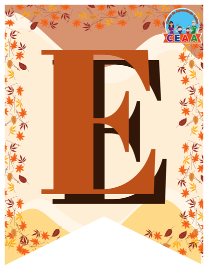 Banderín Octubre Versión 1 en PDF