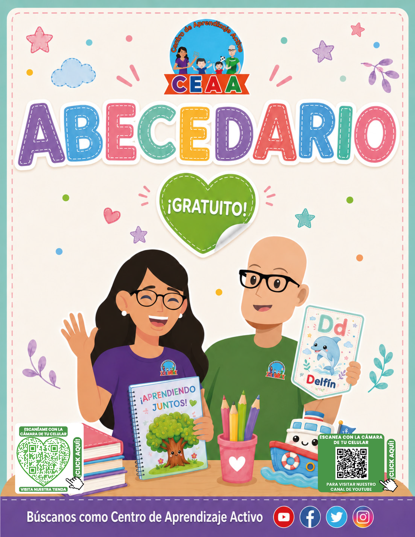 Banderín Abecedario en PDF
