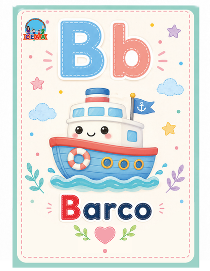 Banderín Abecedario en PDF