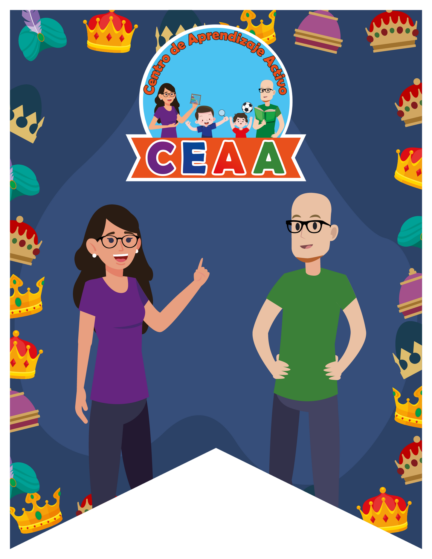 Banderín Mes de Enero V2