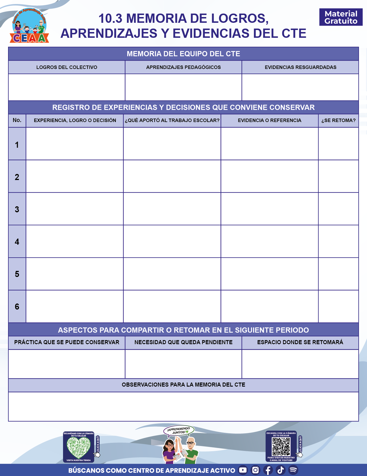 BITÁCORA PARA LA ORGANIZACIÓN Y SEGUIMIENTO DEL CONSEJO TÉCNICO ESCOLAR en PDF