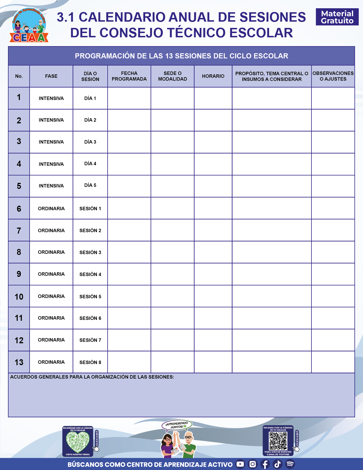 BITÁCORA PARA LA ORGANIZACIÓN Y SEGUIMIENTO DEL CONSEJO TÉCNICO ESCOLAR en PDF
