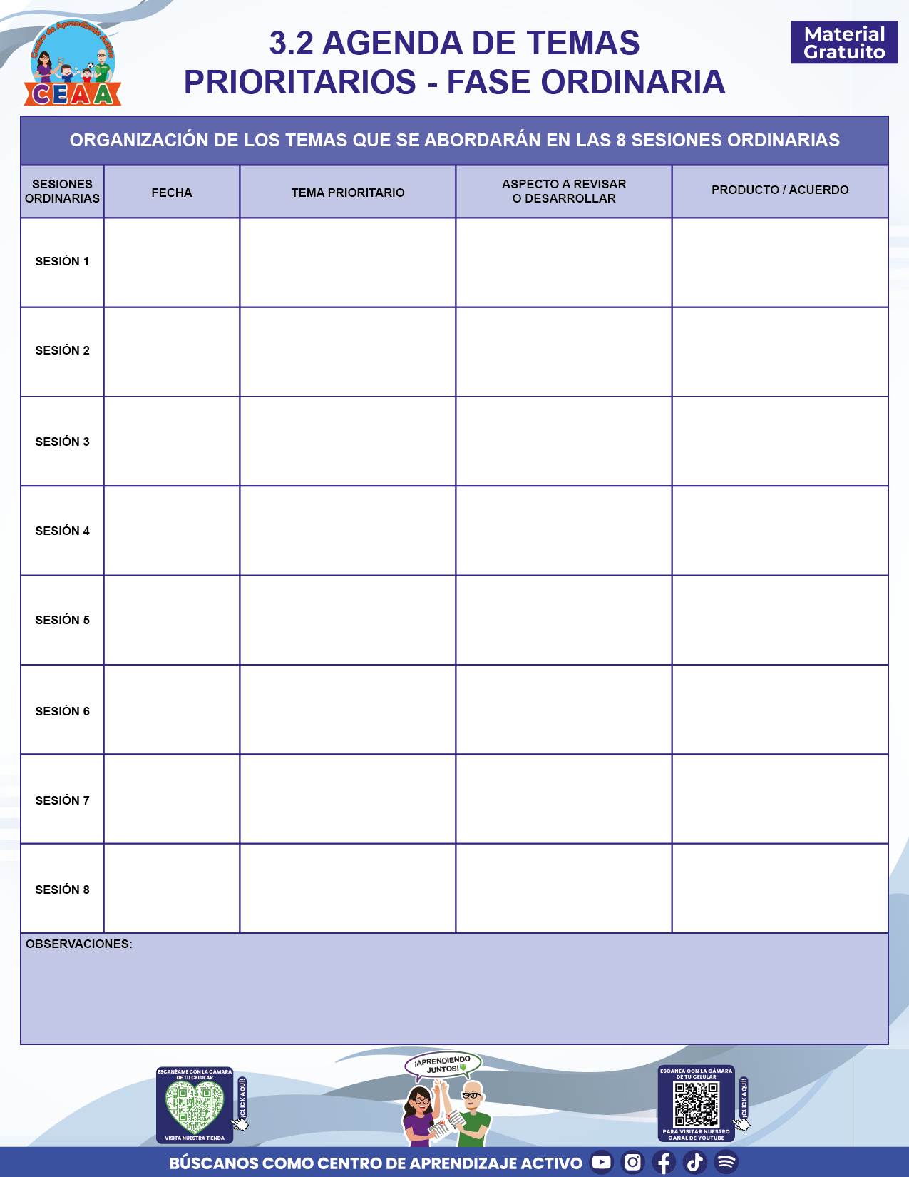 BITÁCORA PARA LA ORGANIZACIÓN Y SEGUIMIENTO DEL CONSEJO TÉCNICO ESCOLAR en PDF