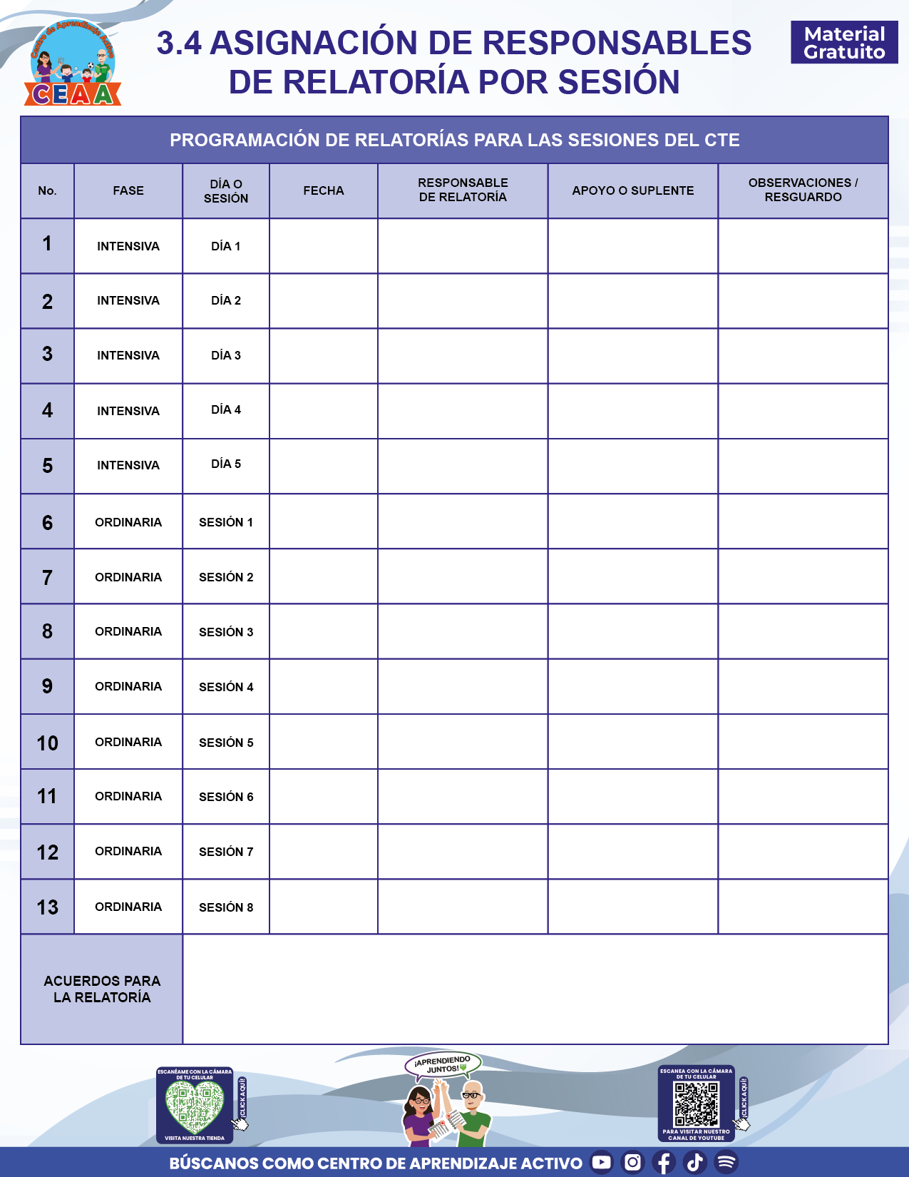 BITÁCORA PARA LA ORGANIZACIÓN Y SEGUIMIENTO DEL CONSEJO TÉCNICO ESCOLAR en PDF
