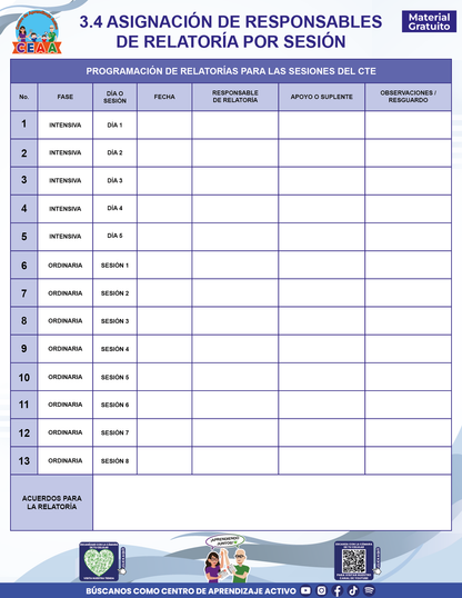 BITÁCORA PARA LA ORGANIZACIÓN Y SEGUIMIENTO DEL CONSEJO TÉCNICO ESCOLAR en PDF