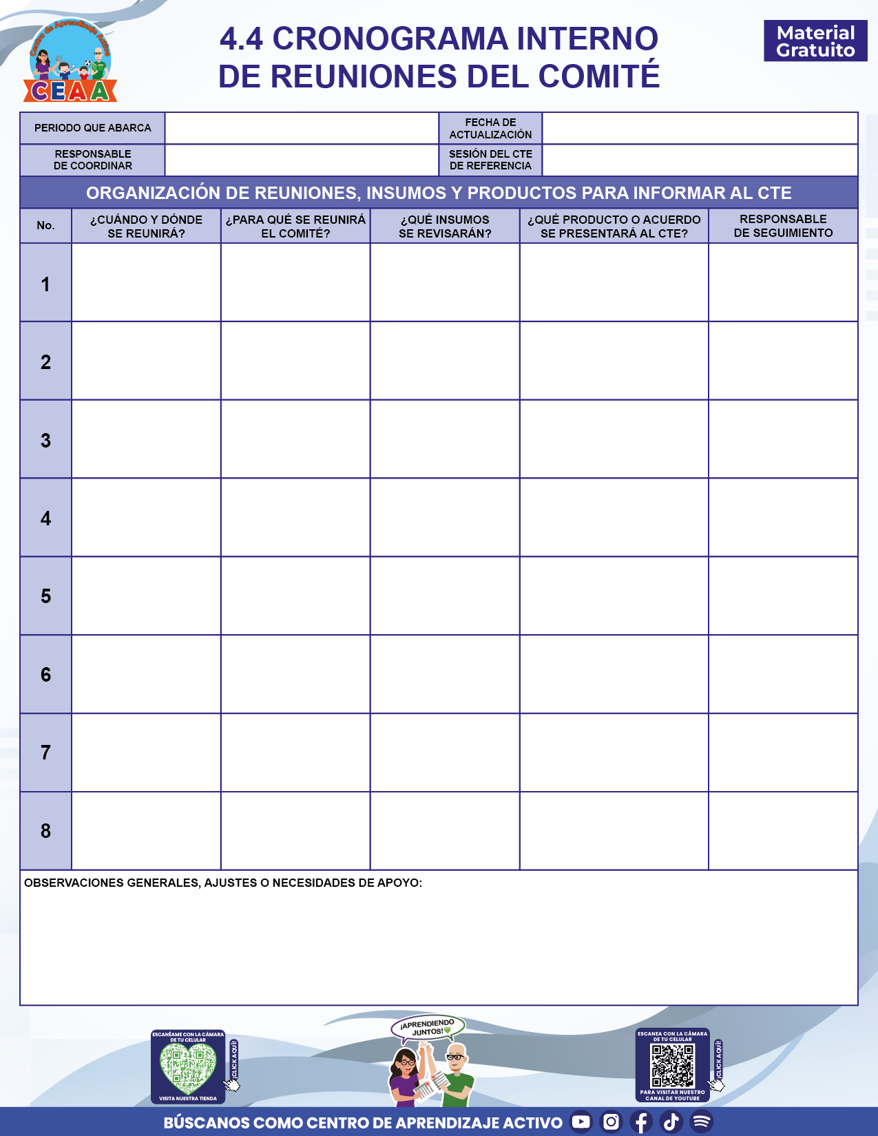 BITÁCORA PARA LA ORGANIZACIÓN Y SEGUIMIENTO DEL CONSEJO TÉCNICO ESCOLAR en PDF
