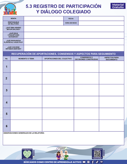 BITÁCORA PARA LA ORGANIZACIÓN Y SEGUIMIENTO DEL CONSEJO TÉCNICO ESCOLAR en PDF