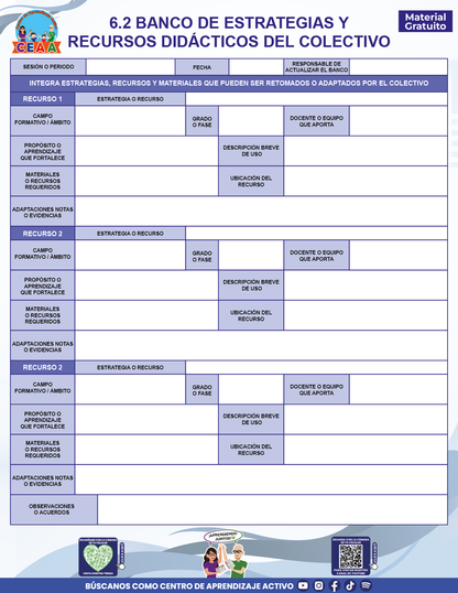 BITÁCORA PARA LA ORGANIZACIÓN Y SEGUIMIENTO DEL CONSEJO TÉCNICO ESCOLAR en PDF