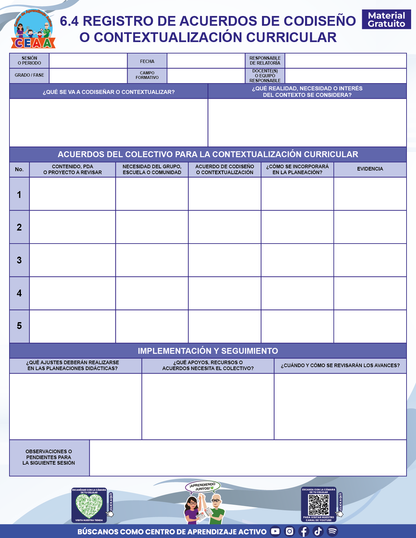 BITÁCORA PARA LA ORGANIZACIÓN Y SEGUIMIENTO DEL CONSEJO TÉCNICO ESCOLAR en PDF