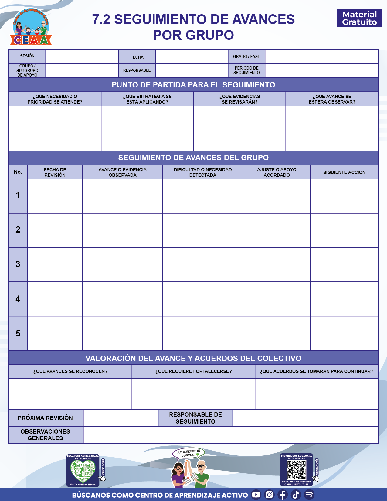 BITÁCORA PARA LA ORGANIZACIÓN Y SEGUIMIENTO DEL CONSEJO TÉCNICO ESCOLAR en PDF