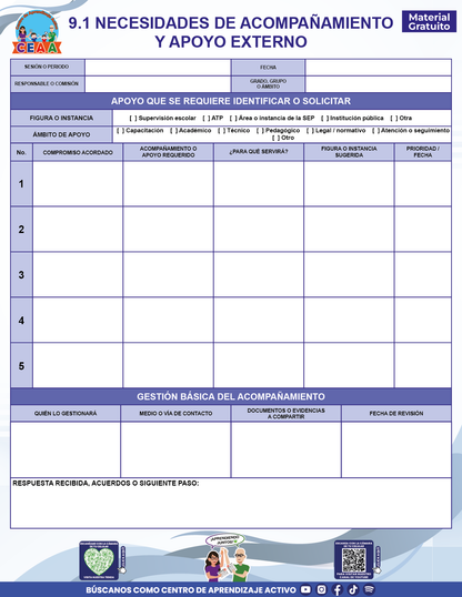 BITÁCORA PARA LA ORGANIZACIÓN Y SEGUIMIENTO DEL CONSEJO TÉCNICO ESCOLAR en PDF