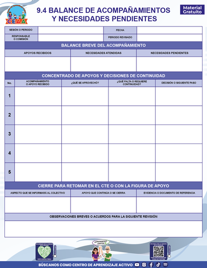 BITÁCORA PARA LA ORGANIZACIÓN Y SEGUIMIENTO DEL CONSEJO TÉCNICO ESCOLAR en PDF