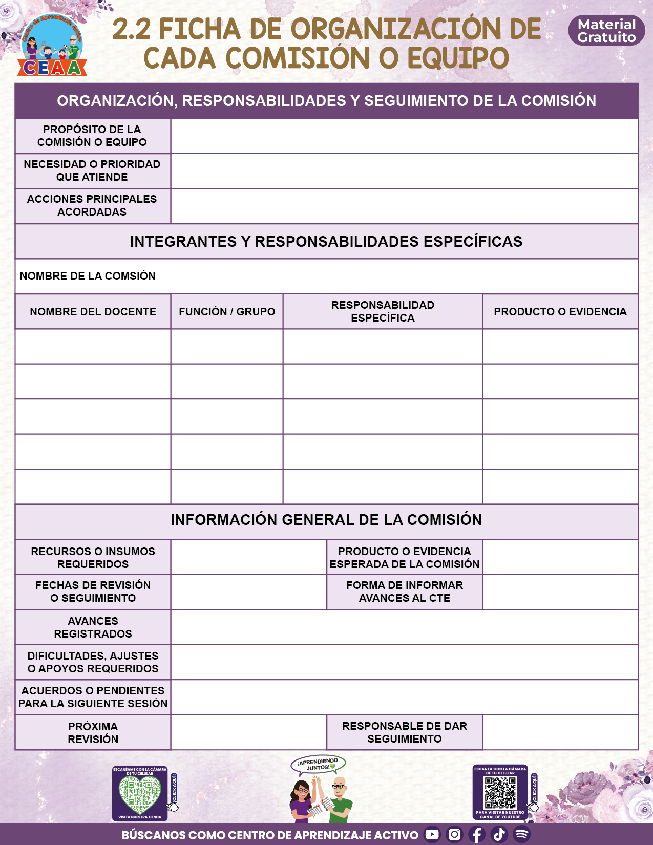 BITÁCORA PARA LA ORGANIZACIÓN Y SEGUIMIENTO DEL CONSEJO TÉCNICO ESCOLAR V3 en PDF