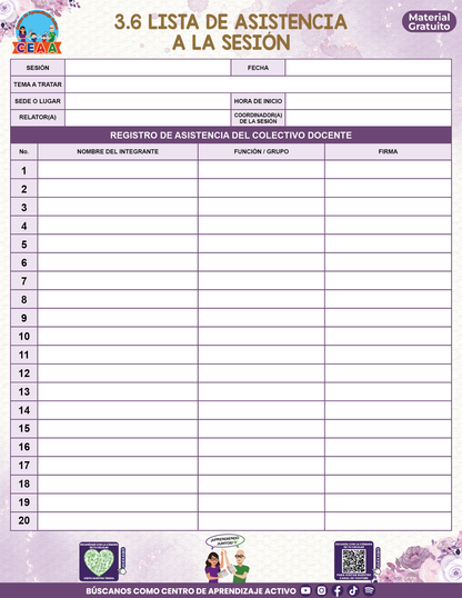 BITÁCORA PARA LA ORGANIZACIÓN Y SEGUIMIENTO DEL CONSEJO TÉCNICO ESCOLAR V3 en PDF