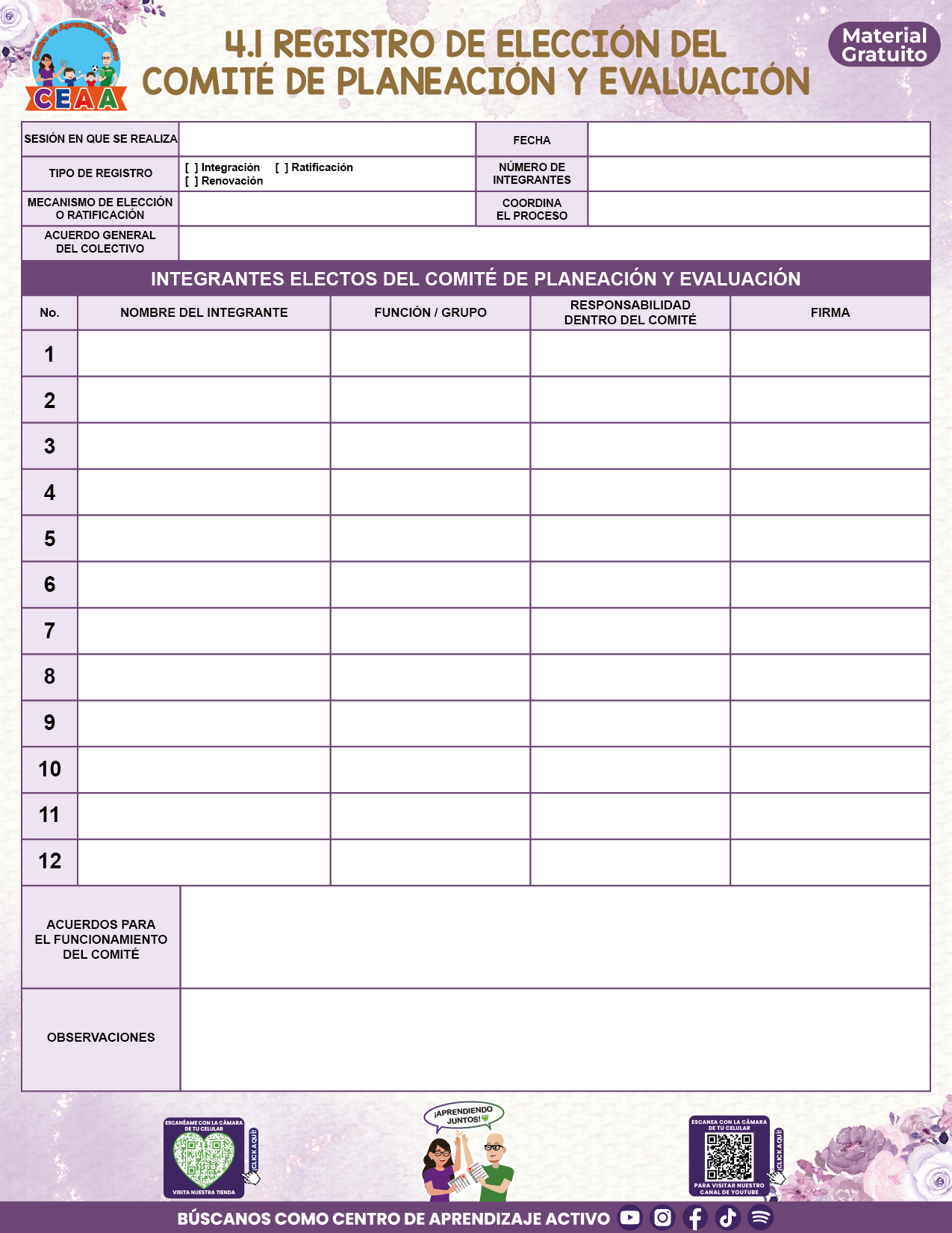 BITÁCORA PARA LA ORGANIZACIÓN Y SEGUIMIENTO DEL CONSEJO TÉCNICO ESCOLAR V3 en PDF