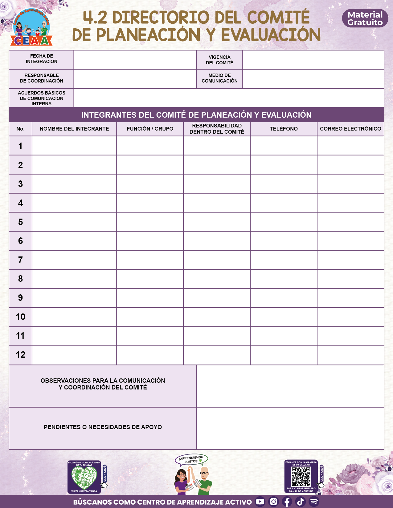 BITÁCORA PARA LA ORGANIZACIÓN Y SEGUIMIENTO DEL CONSEJO TÉCNICO ESCOLAR V3 en PDF