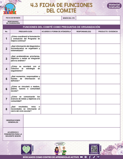 BITÁCORA PARA LA ORGANIZACIÓN Y SEGUIMIENTO DEL CONSEJO TÉCNICO ESCOLAR V3 en PDF