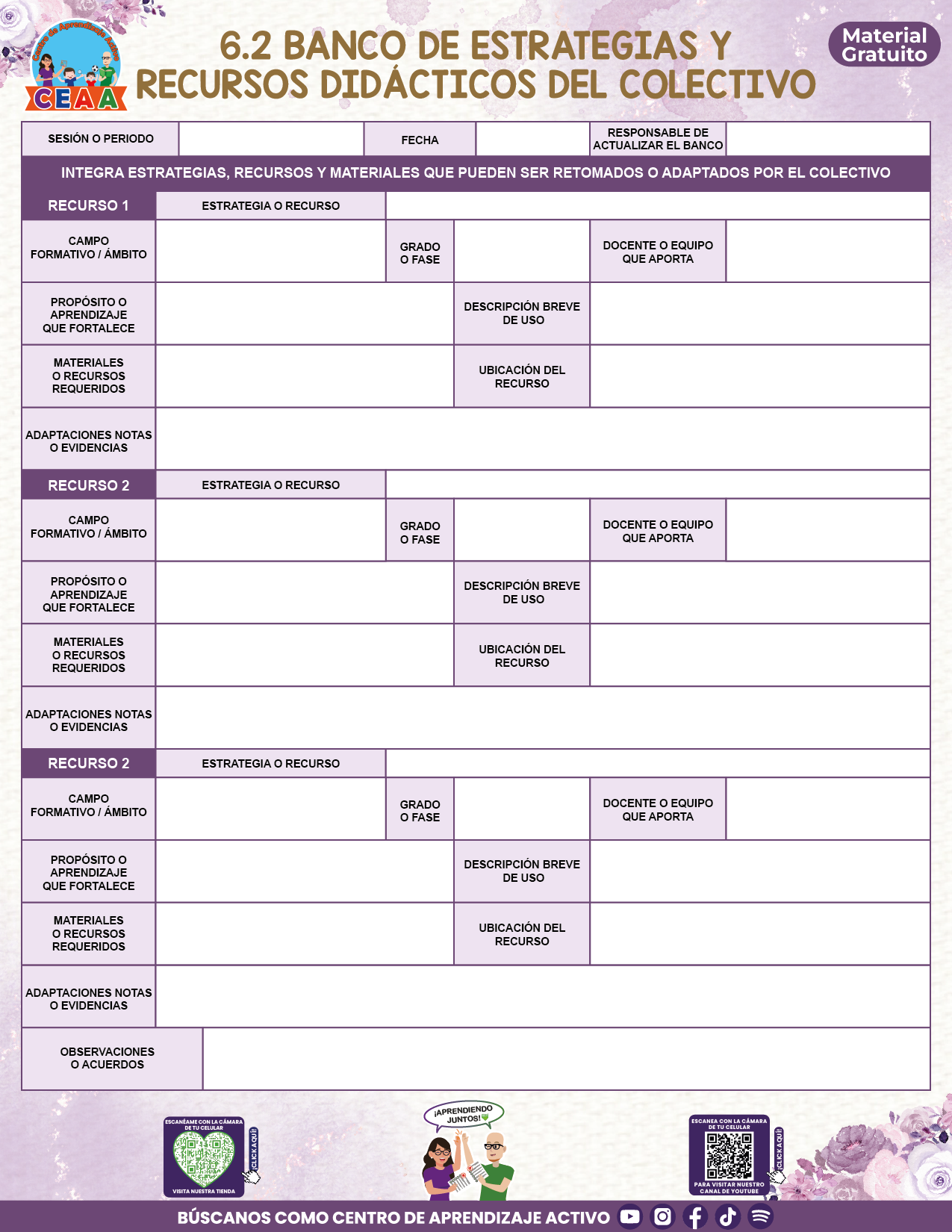 BITÁCORA PARA LA ORGANIZACIÓN Y SEGUIMIENTO DEL CONSEJO TÉCNICO ESCOLAR V3 en PDF