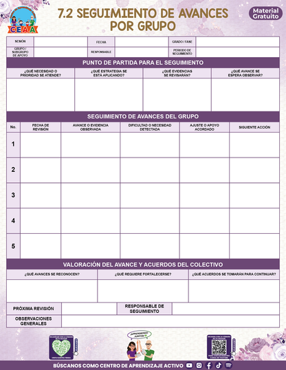 BITÁCORA PARA LA ORGANIZACIÓN Y SEGUIMIENTO DEL CONSEJO TÉCNICO ESCOLAR V3 en PDF