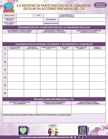 BITÁCORA PARA LA ORGANIZACIÓN Y SEGUIMIENTO DEL CONSEJO TÉCNICO ESCOLAR V3 en PDF