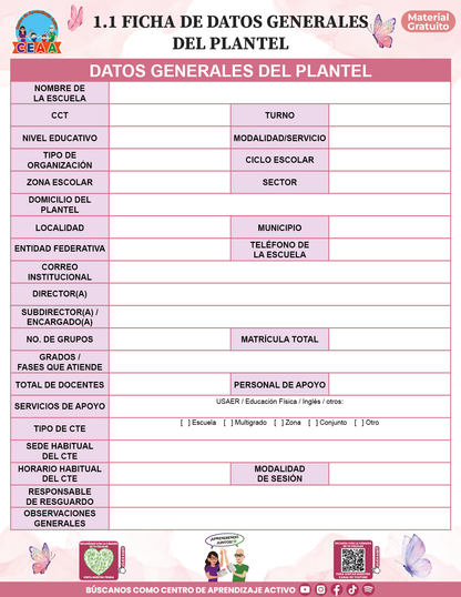 BITÁCORA PARA LA ORGANIZACIÓN Y SEGUIMIENTO DEL CONSEJO TÉCNICO ESCOLAR V2 en PDF