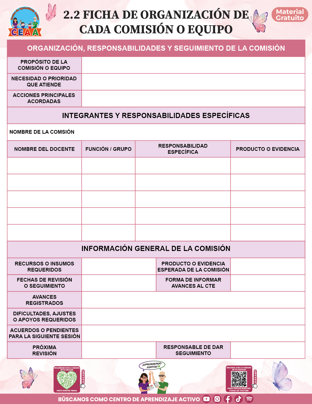 BITÁCORA PARA LA ORGANIZACIÓN Y SEGUIMIENTO DEL CONSEJO TÉCNICO ESCOLAR V2 en PDF