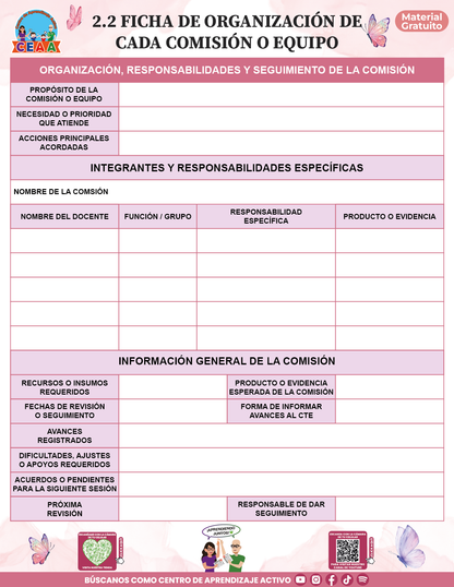 BITÁCORA PARA LA ORGANIZACIÓN Y SEGUIMIENTO DEL CONSEJO TÉCNICO ESCOLAR V2 en PDF