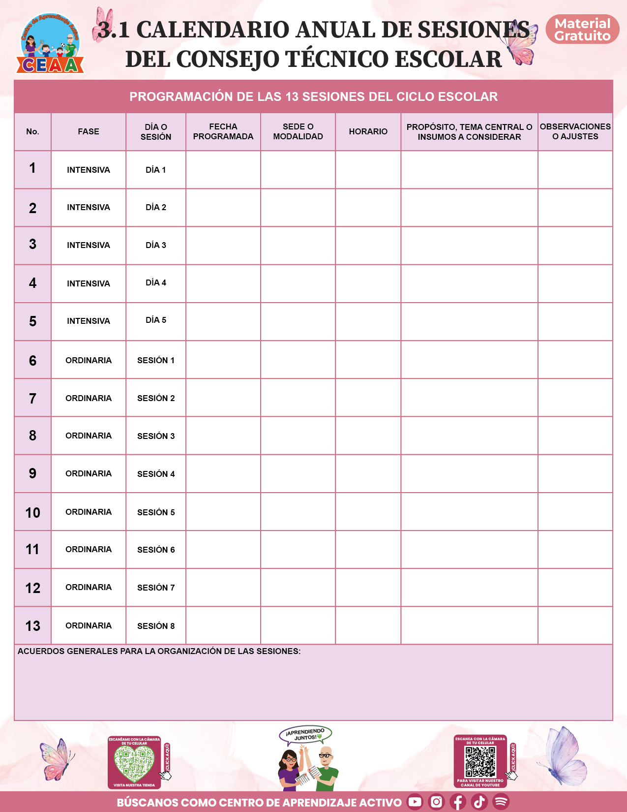 BITÁCORA PARA LA ORGANIZACIÓN Y SEGUIMIENTO DEL CONSEJO TÉCNICO ESCOLAR V2 en PDF