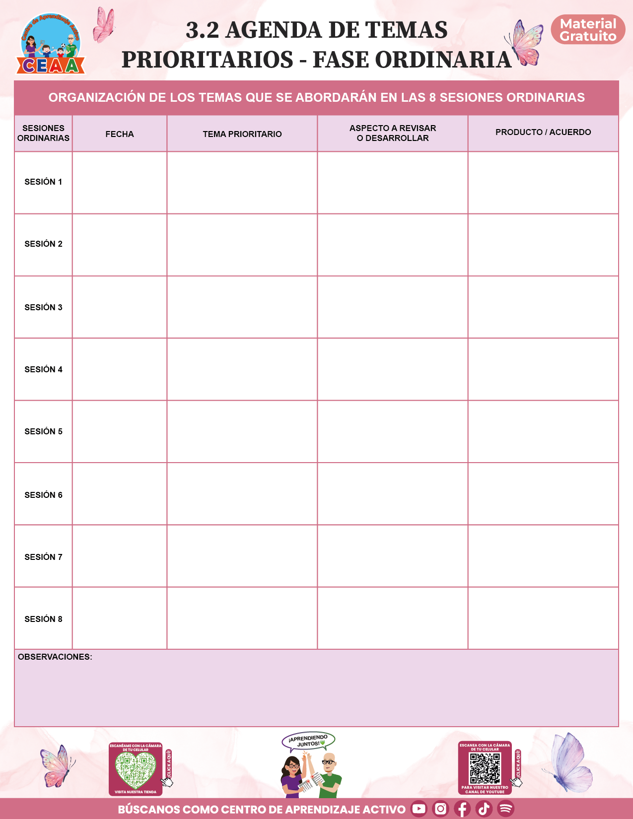 BITÁCORA PARA LA ORGANIZACIÓN Y SEGUIMIENTO DEL CONSEJO TÉCNICO ESCOLAR V2 en PDF
