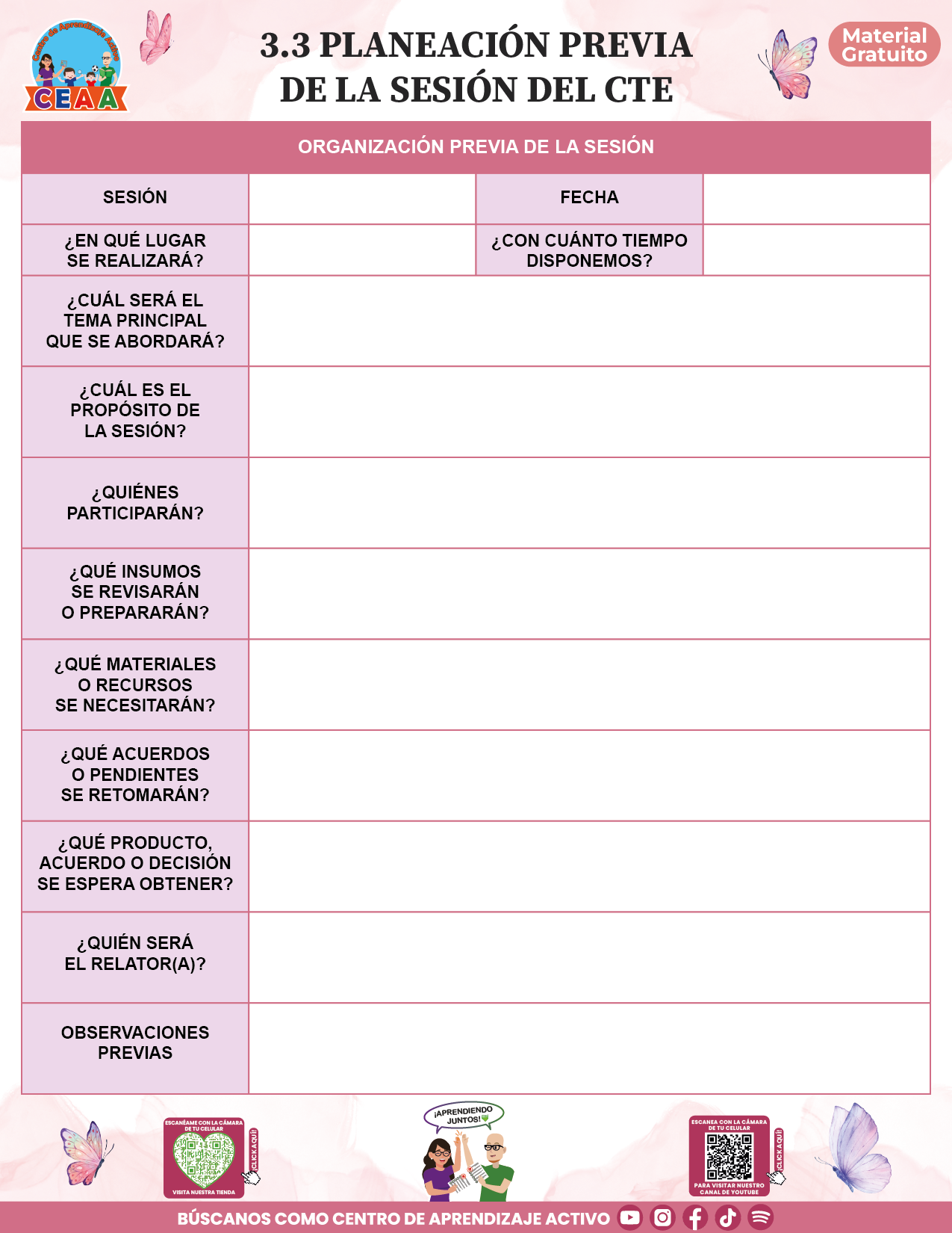 BITÁCORA PARA LA ORGANIZACIÓN Y SEGUIMIENTO DEL CONSEJO TÉCNICO ESCOLAR V2 en PDF