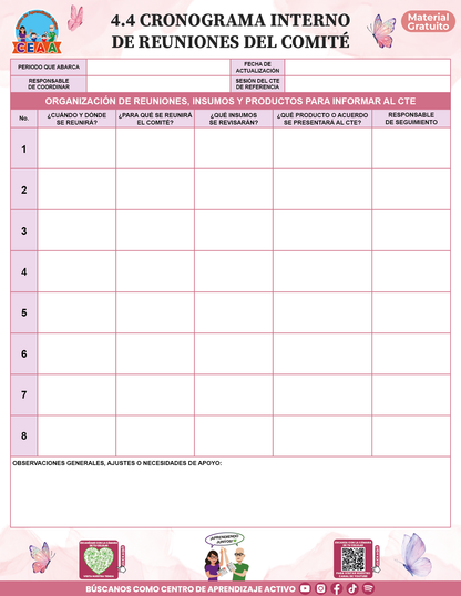BITÁCORA PARA LA ORGANIZACIÓN Y SEGUIMIENTO DEL CONSEJO TÉCNICO ESCOLAR V2 en PDF
