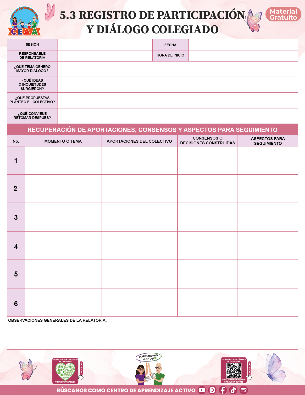 BITÁCORA PARA LA ORGANIZACIÓN Y SEGUIMIENTO DEL CONSEJO TÉCNICO ESCOLAR V2 en PDF