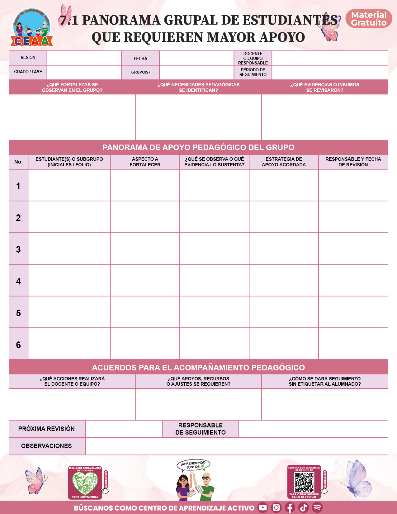 BITÁCORA PARA LA ORGANIZACIÓN Y SEGUIMIENTO DEL CONSEJO TÉCNICO ESCOLAR V2 en PDF