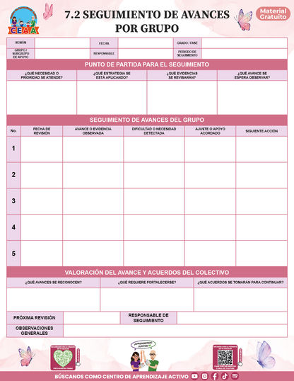 BITÁCORA PARA LA ORGANIZACIÓN Y SEGUIMIENTO DEL CONSEJO TÉCNICO ESCOLAR V2 en PDF