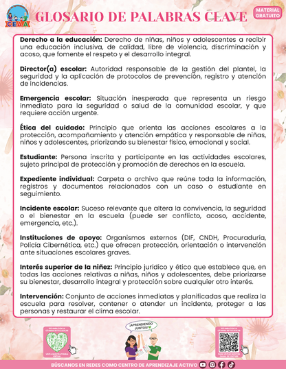 BITÁCORA PARA LA PREVENCIÓN, REGISTRO Y ATENCIÓN DE INCIDENCIAS Y ACOSO ESCOLAR en PDF Versión 3