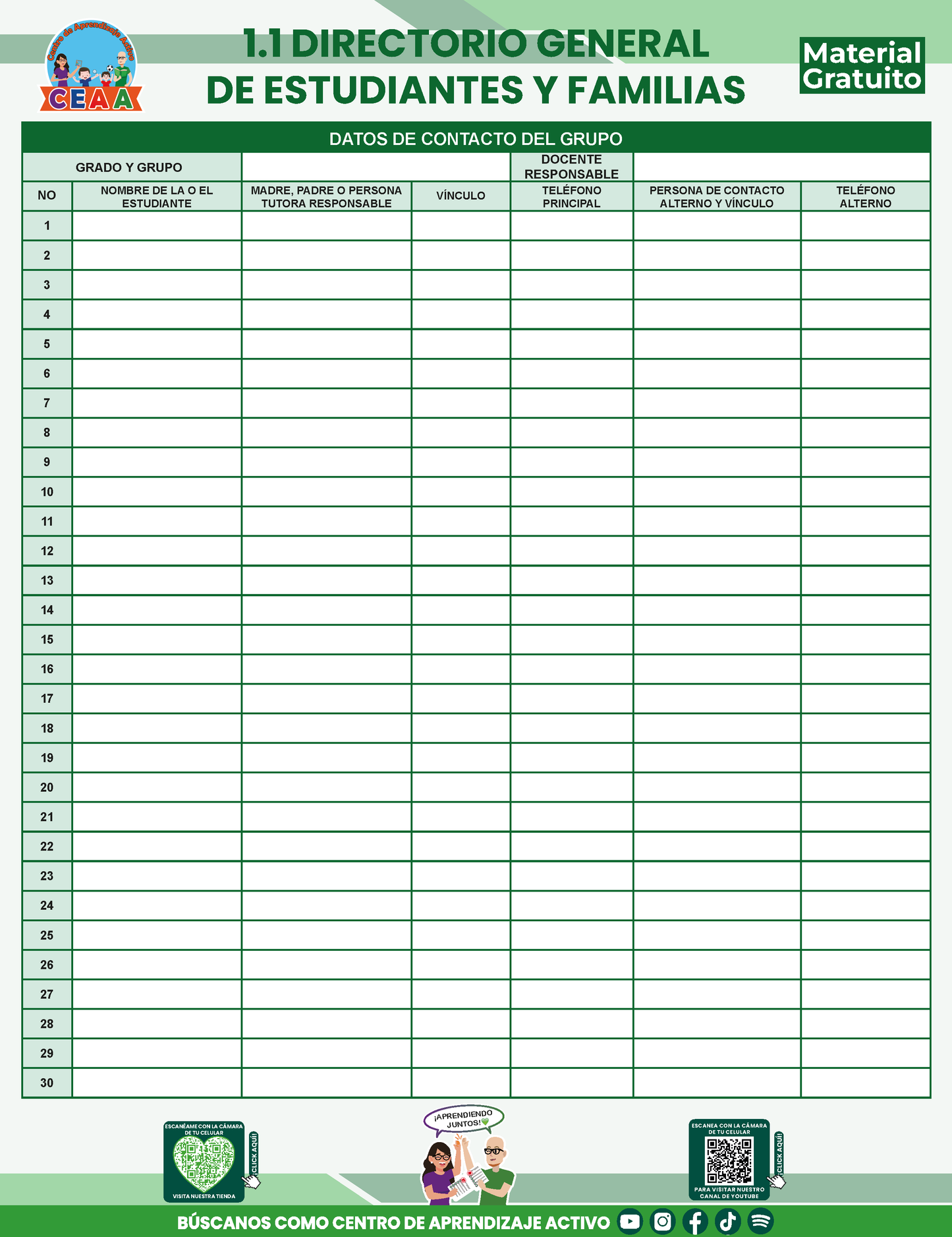 BITÁCORA PARA LA ORGANIZACIÓN Y SEGUIMIENTO PARA LA ATENCIÓN A MADRES Y PADRES DE FAMILIA V3 en PDF